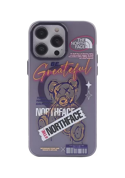 Newface Apple İphone 14 Pro Kılıf Apollo Magneticsafe Desenli Kapak - Apollo Mor - 2