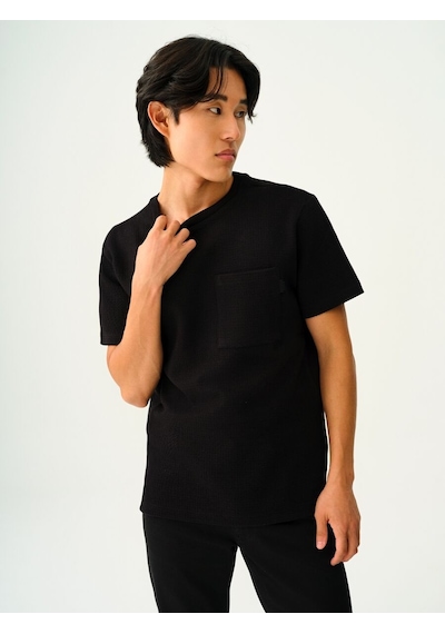 LOFT Regular Fit Erkek Tshirt K.kol Lf2037094 Q1.v1 Siyah LOFT Regular Fit Erkek Tshirt K.kol Lf2037094 Q1.v1 Siyah