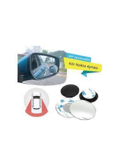 Ayarlanabilir 360 Derece Kör Nokta Aynası Oto Ayna 50mm 2 Li