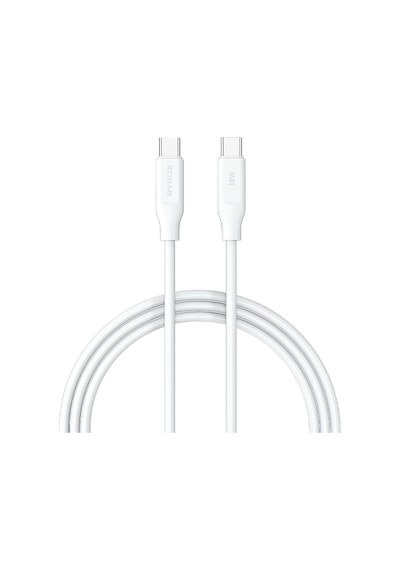 Syrox Pd18tk 3.0a 18w Pd 1mt Type-c - Type-c Şarj & Data Kablosu - Beyaz