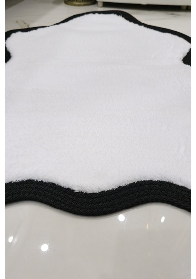 Buççin Online Mağaza Kaymaz Taban Puffy Post Model Peluş Ultra Yumuşak Bordürlü Şık Tasarım, Suya Dayanıklı Banyo Paspası Çok Renkli