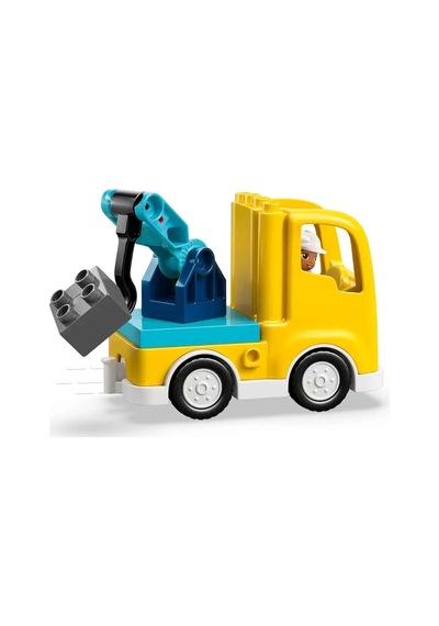 Duplo Kasabası 3'ü 1 Arada İnşaat Araçları 10475