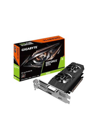 Gigabyte NVIDIA GeForce GTX 1650 OC Low Profile GV-N1650OC-4GL 4 GB GDDR5 128 Bit Ekran Kartı