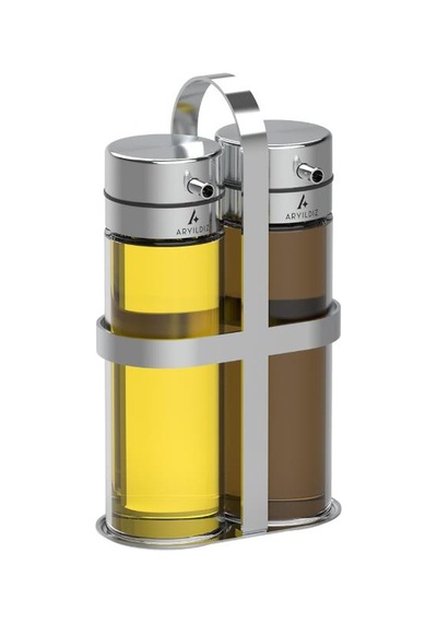 Aryıldız Canyon 3 Parça 200ml Yağlık Sirkelik Seti Şeffaf