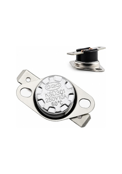 Çin Ksd301-50nc ,50 Derece Kontak-1k 250v/10a Limit Termostat