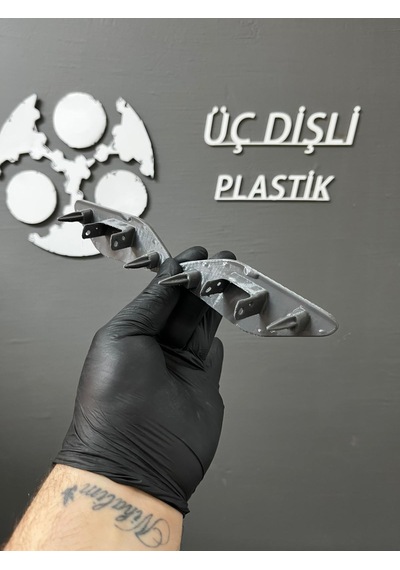 Jetta Glı Far Yıkama Kapağı Sağ Sol Set Gri 3d Baskı 1 Set