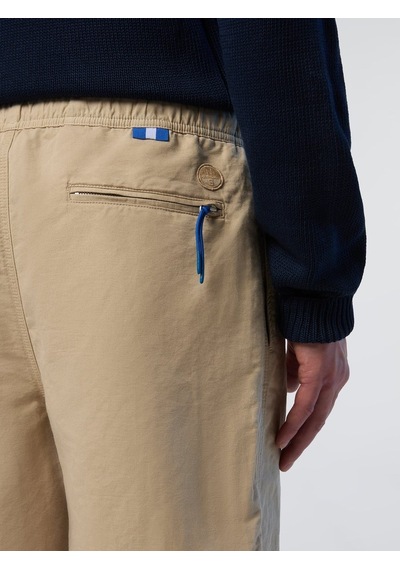 North Sails Resolute Regular Fit Esnek Belli Erkek Şort-33508 Bej