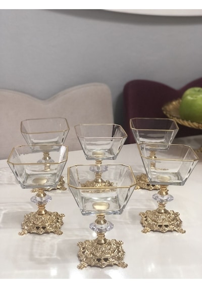 Paşabahçe Çerezlik Şeffaf Gold