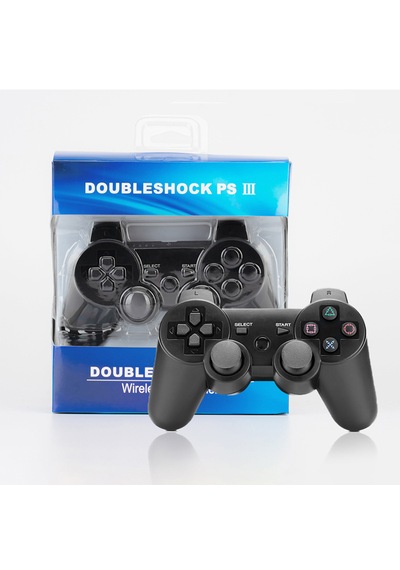 Double Titreşimli Ps3 Wireless Oyun Kolu Uyumlu Kablosuz Analog Gamepad Joystick Oyun Kolu