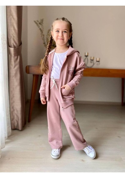 Ki Z Çocuk Eşofman Taki Mi 2 Li . Boru Paça Farmuarli Kapuşonlu Takim. Love Baski Li Taki M. Pembe Ki Z Çocuk Eşofman Taki Mi 2 Li . Boru Paça Farmuarli Kapuşonlu Takim. Love Baski Li Taki M. Pembe