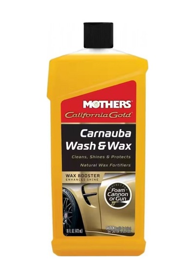 Detail Market Mothers California Gold Carnauba Wash & Wax Cilalı Şampuan 473 Ml