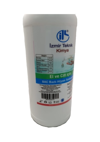 İtk El ve Cilt Temizleme Solüsyonu 1 L