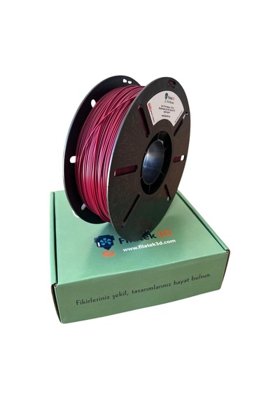 Hyper 1.75mm Bordo 1kg-hızlı 3d Yazıcı Filamenti - Profesyonel Baskı Çok Renkli