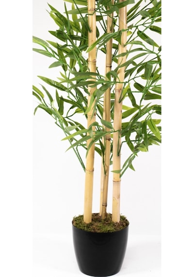 Yapay Bambu Ağacı 100 Cm 4 Bambulu