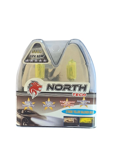 Northtech 9005 Oto Far Ampulü 12v Limon Sarı Işık 65w