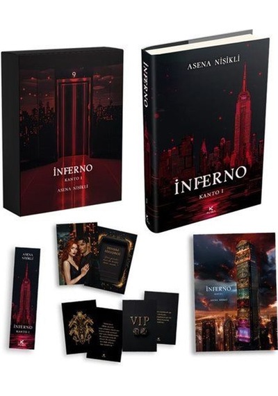 İnferno 1 Ciltli Kutu Set / Asena Nişikli