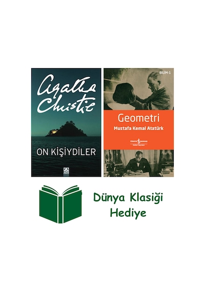 On Kişiydiler - On Küçük Zenci + Geometri + Dünya Klasiği Hediye