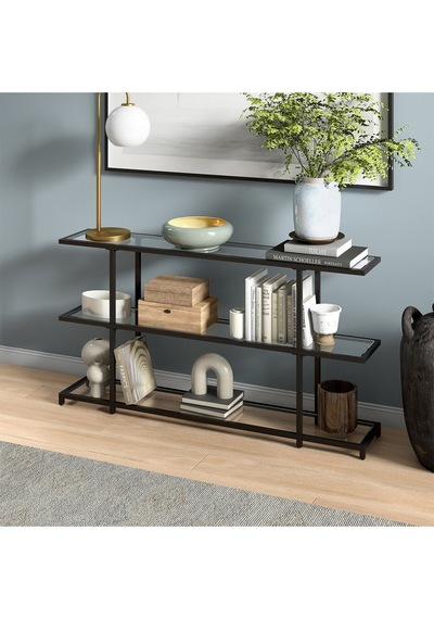 Betty Siyah Metal&cam Dresuar 140cm Siyah
