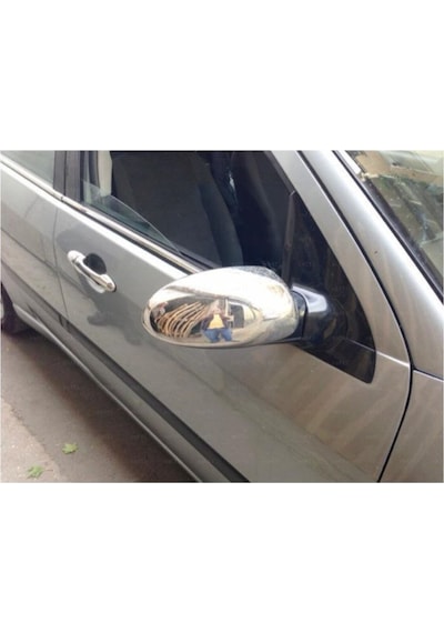 Ford Focus 1 Uyumlu 1998-2005 Krom Ayna Kapağı 2 Parça Paslanmaz  Çelik