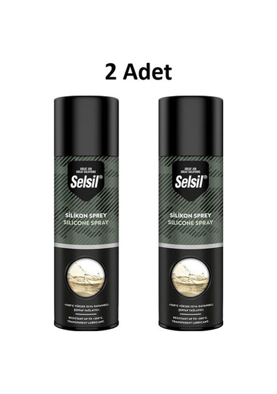 Silikon Sprey 200 Ml 2 Adet