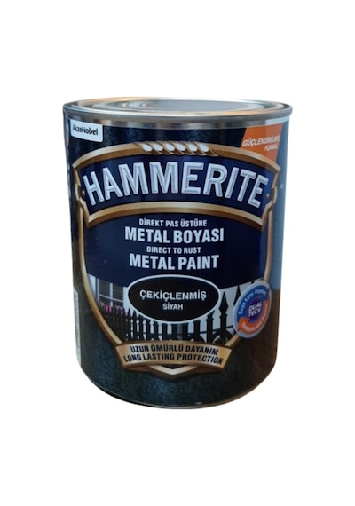 Marshall Hammerıte Metal Boyası Çekiçlenmiş 0,75 Lt Siyah