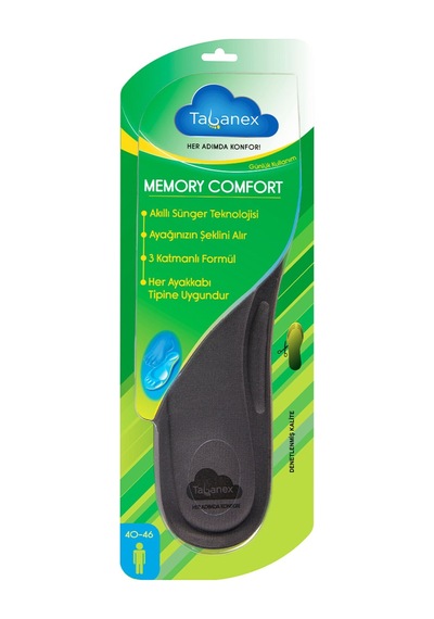 2 Adet Tabanex Memory Comfort Erkek