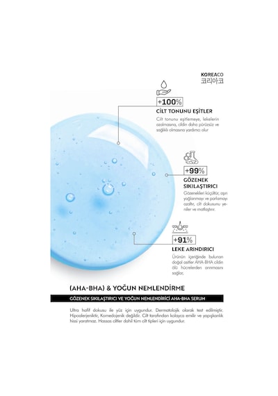 Koreaco Canlandırıcı, Nemlendirici ve Gözenek Sıkılaştırıcı Serum 50ml... Pure Tightening And