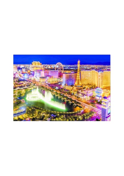 Puzzle Las Vegas 1000 Parça Neon Puzzle