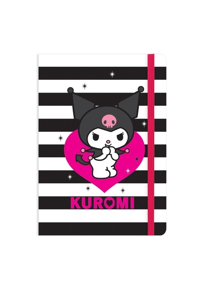 Kuromi A5 80 Yp. Çiz. Sert Kapak Defter Çok Renkli