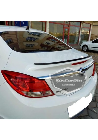 ŞüsCarOto Opel İnsignia A 08-17 Bagaj Üstü Spoiler Bagaj Çıtası Piano Black Parlak Siyah