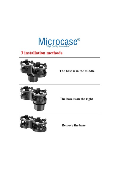 Microcase Araç İçi Bardaklıktan Monte Çift Bardak Tutucu Ve İçecek Tutucu - Al3487 Genel