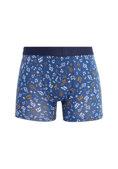 Tudors Erkek 6'lı Pamuklu Likralı Esnek Kumaş Boxer-41486 Multi