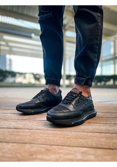 CH179 CST Sporty Runner Erkek Ayakkabı SIYAH