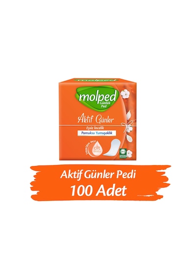 Molped Aktif Günler Günlük Ped 100 Adet