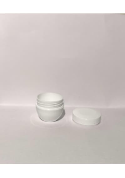 20ml Mat Beyaz Krem Kutusu, Kozmetik Kutu, Boş Kutu, 50 Adet