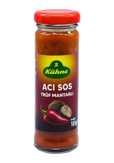 Kühne Trüf Mantarlı Acı Sos 105 G - 8 Adet Tarı