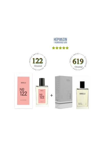122 + 619 Kadın / Erkek Parfüm Edp 50 Ml Oriental - Mnms122619 Baharat