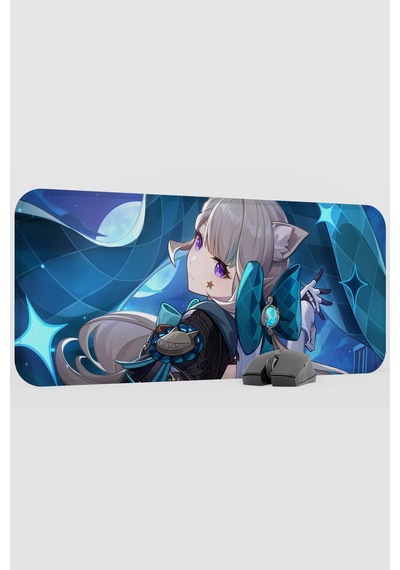 Lynette Genshin Impact Anime Oyuncu V4 - 70x30 Xl Gaming Mouse Pad Fare Altlığı
