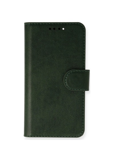 Newface - 974 - iPhone Uyumlu 13 Mini Kılıf Trend S Plus Kapaklı Kılıf - Csmo-tex - - Yeşil