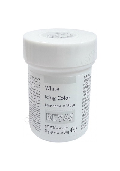 Dr. Gusto Jel Gıda Boyası Beyaz 30 G