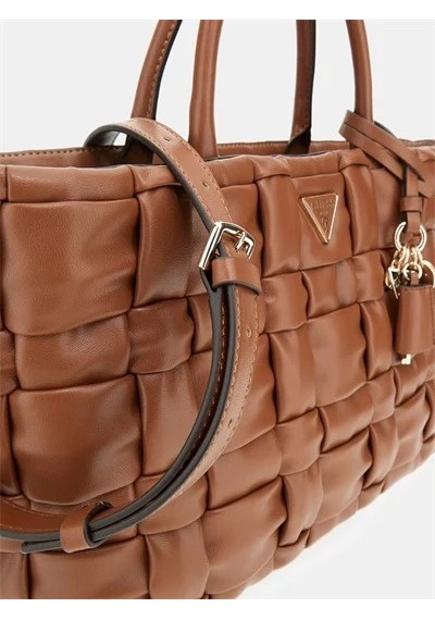 Guess Marıon Satchel-kadın Omuz Çantası -wg807206 Taba