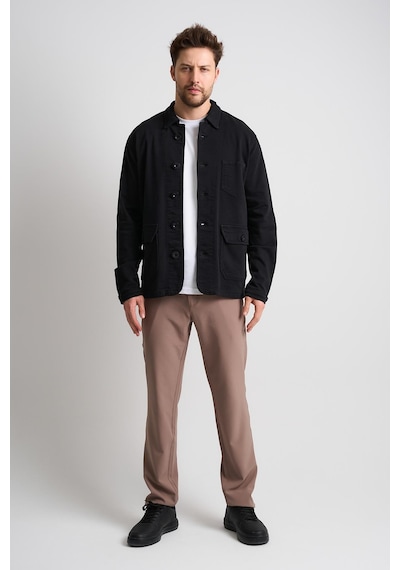 Alexander Gardi Alexandergardı Düğmeli Cep Detaylı Erkek Denim Ceket Ec-j53-01 Siyah Alexander Gardi Alexandergardı Düğmeli Cep Detaylı Erkek Denim Ceket Ec-j53-01 Siyah