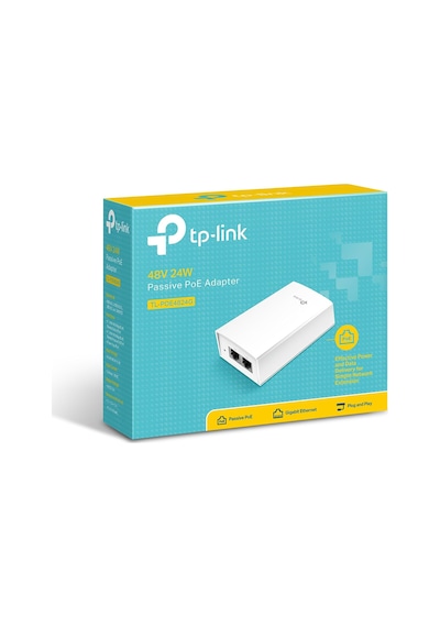 Tp-link Tl-poe4824g, 48v Pasif Poe Adaptörü