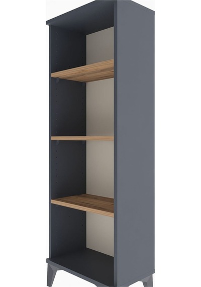 Arges Dolap 3 Raflı 44x30x134 Antrasit-çam Antrasit