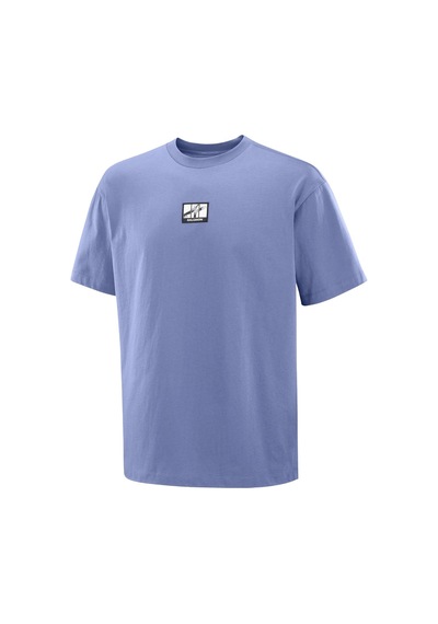 Salomon Wıld Rays Label Ss Tee M 2059 Mavi