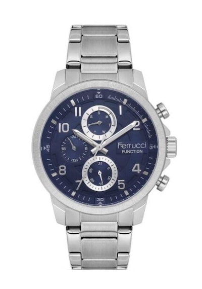 Ferrucci Fc 63314 Fonksiyonlu Çelik Kordon Trend Erkek Kol Saati