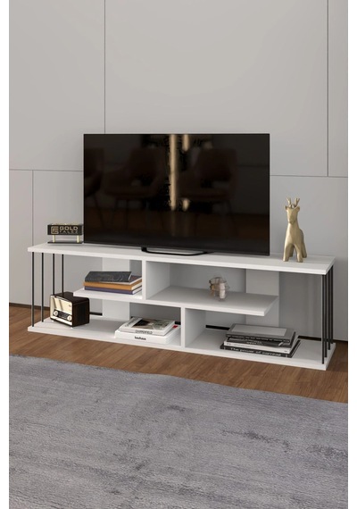 Gzd Tv Ünitesi Beyaz 140 Cm Çok Renkli