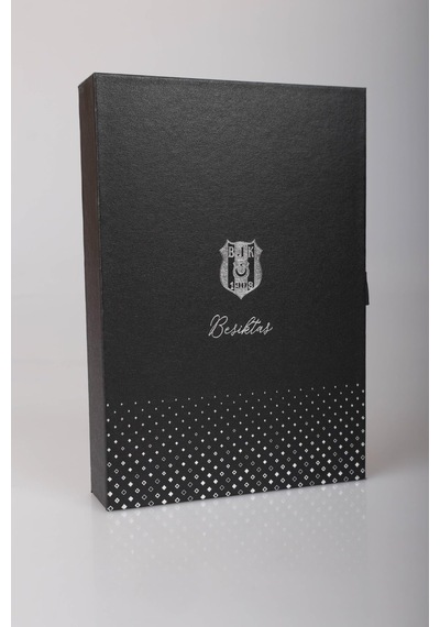 Beşiktaş Dekomus İle Lisanslı Kutulu 2'li Dolma Kalem & Tükenmez Kalem Premium Set "dekomus Özel Kutu" 165-Koyu Yeşil