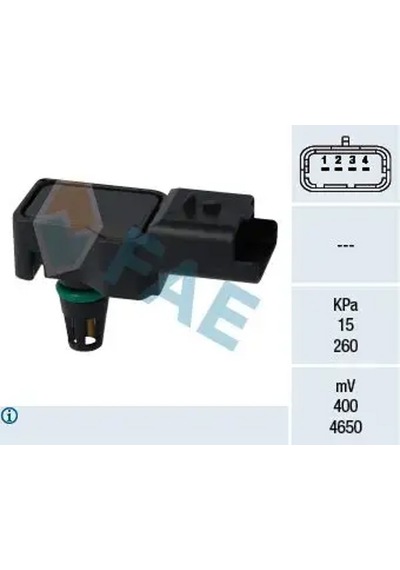Peugeot 308 Map Sensoru 1.6 2008-2009 Fae 15075