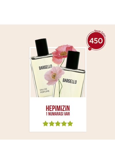 Bargello 450 Floral Kadın Parfüm EDP 2 x 50 ML